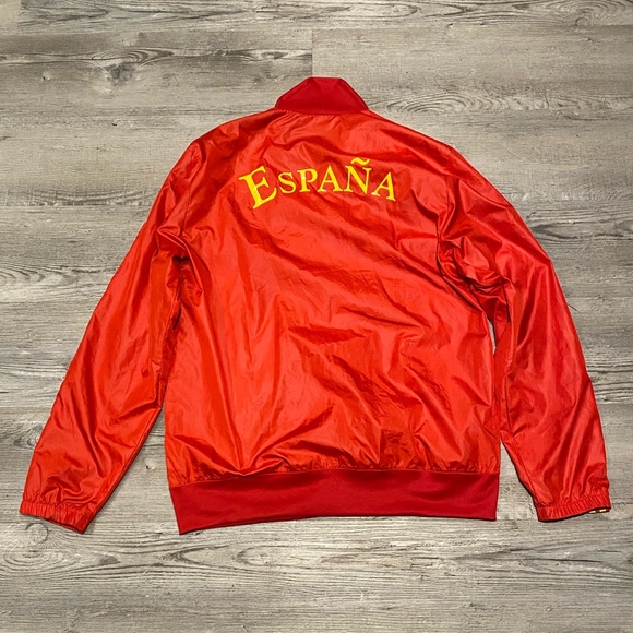 Adidas Authentic Red Spain Espana Soccer Jacket Men’s Size Medium - Picture 6 of 6